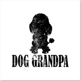 Poodles Dog Grandpa Posters and Art